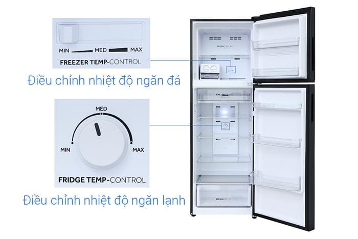 Tủ lạnh Aqua Inverter 358 lít AQR-T410FA(SL)